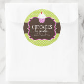 Boulangerie Cupcake Stickers Emballage (Sac)