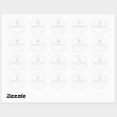 Boulangerie Cupcake Sweets Sticker rond (Feuille)
