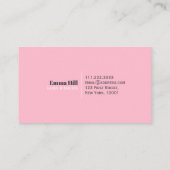 Boulangerie de beigne Dessert Carte de visite sucr (Dos)