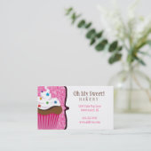 Boulangerie de gâteau : Carte de visite (Debout devant)