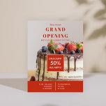 Boulangerie de gâteaux Boutique d'affaires Grand o<br><div class="desc">Voici le "Cake Bakery Shop Business Grand Ouverture Flyer"! Faites une bonne impression avec ce flyer attrayant et personnalisable conçu pour annoncer la grande ouverture de votre pâtisserie/boulangerie. Doté d'un design délicieux et d'un grand espace pour vos détails, il est parfait pour attirer les clients et créer de l'excitation. L'impression...</div>