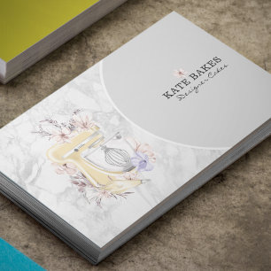 Boulangerie de mélange de gâteau Carte de visite g