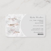 Boulangerie de mélange de gâteau Carte de visite g (Dos)