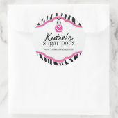 Boulangerie de pâtisserie Stickers emballage (Sac)