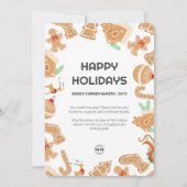 Boulangerie de vacances Pain d'épices Carte de vac (Devant)