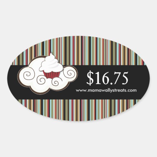 Boulangerie décorative Prix étiquette Stickers (Devant)