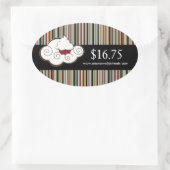 Boulangerie décorative Prix étiquette Stickers (Sac)