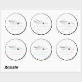 Boulangerie décorative Stickers emballage (Feuille)