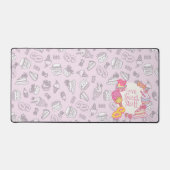 Boulangerie douce et boissons rose (Recto)