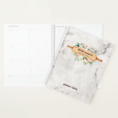 Boulangerie Florale Rolling Pâtisserie Marbre blan (Devant avec enveloppe)