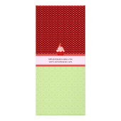 Boulangerie fraise Cupcake Menu Liste des prix (Dos)