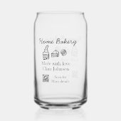 boulangerie maison ajouter votre nom de texte pers (Verso)