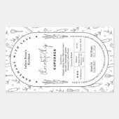 Boulangerie Maison Blanche Simple Étiquette de la  (Devant)