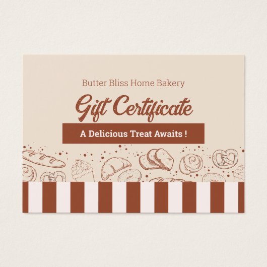 Boulangerie moderne classique Brown Beige (Devant)