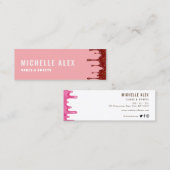 boulangerie moderne colorée carte de visite (Devant / Derrière)