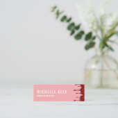 boulangerie moderne colorée carte de visite (Debout devant)