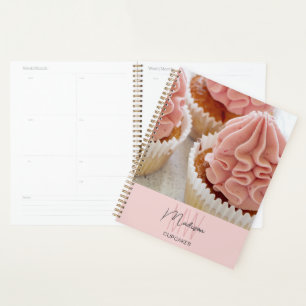 Boulangerie Monogramme Logo Photo rose
