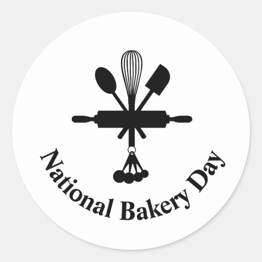 Boulangerie nationale Stickers avec Ustensiles Icô (Devant)