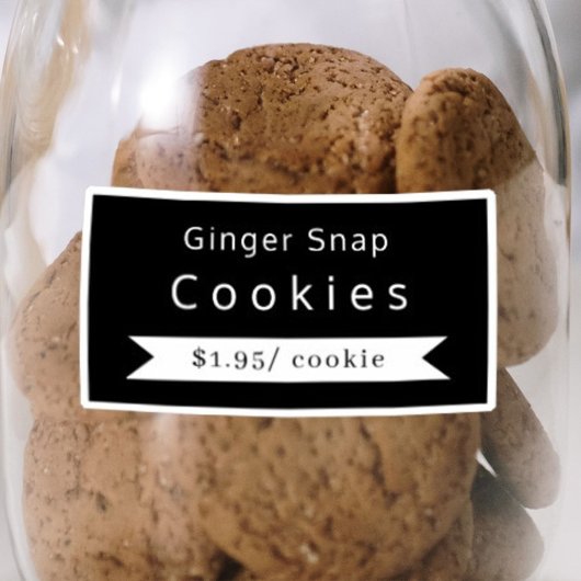 Boulangerie Nom et prix Sticker Étiquettes