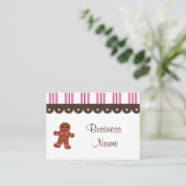 boulangerie pain d'épices Cartes de visite (Debout devant)