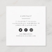 boulangerie / pâtisserie Carte de visite (Dos)