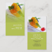 Boulangerie, pâtisserie carte de visite modèle (Devant / Derrière)