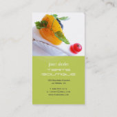 Boulangerie, pâtisserie carte de visite modèle (Dos)