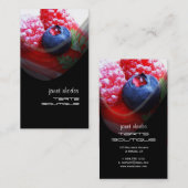 Boulangerie, pâtisserie carte de visite modèle (Devant / Derrière)