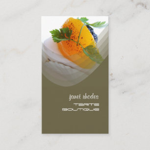 Boulangerie, pâtisserie carte de visite modèle