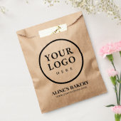 Boulangerie personnalisée - Sacs de papier logo de (Scellé)