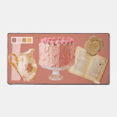 Boulangerie Rose Feminine Cute Collage Média Mixte (Recto)