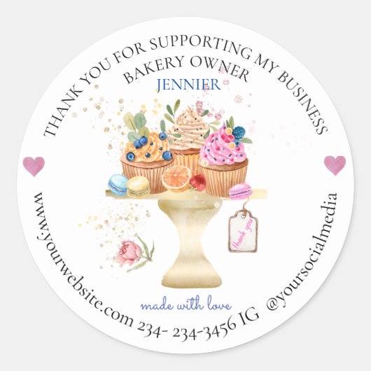 Boulangerie Stickers (Devant)