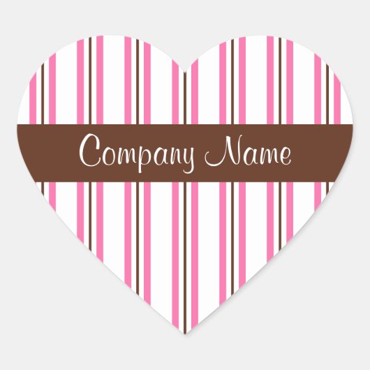 Boulangerie Stickers Coeur d'entreprise (Devant)