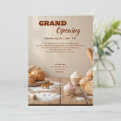 Boulangerie sur mesure Grand Invitation d'ouvertur (Debout devant)