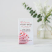 Boulangerie trop |bluepink du carte de visite | (Debout devant)