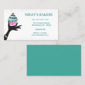 Boulangerie Whimsical Cartes de Cupcake Business (Devant / Derrière)