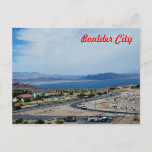 Boulder City en Lake Mead Briefkaart