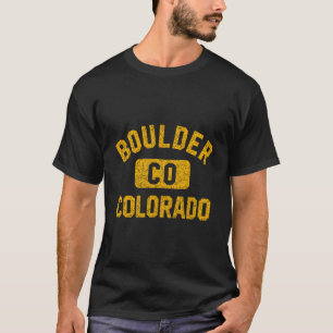 Boulder Co Colorado Gym Stijl Verdrietig Amber Pri T-shirt