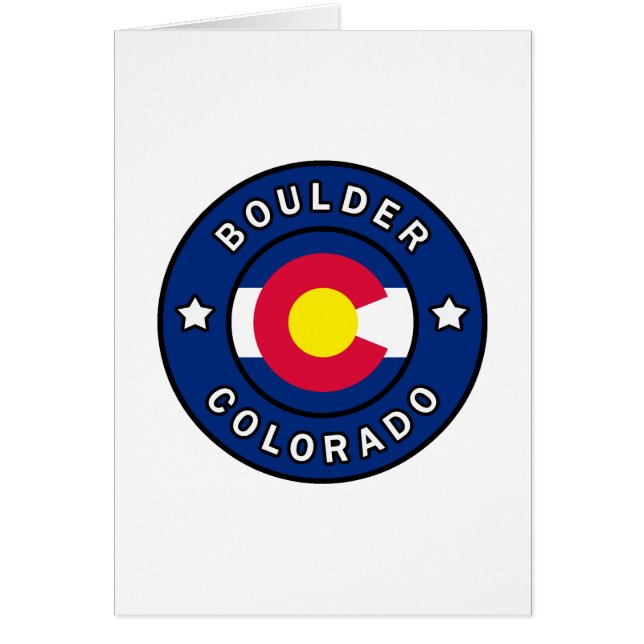 Boulder Colorado (Devant)