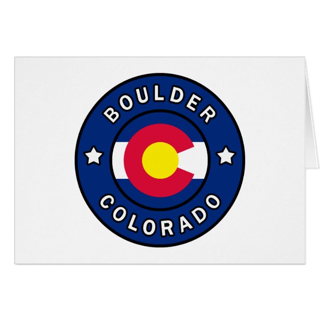 Boulder Colorado (Devant horizontal)