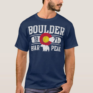 Boulder Colorado Beer Peak Fade T-shirt