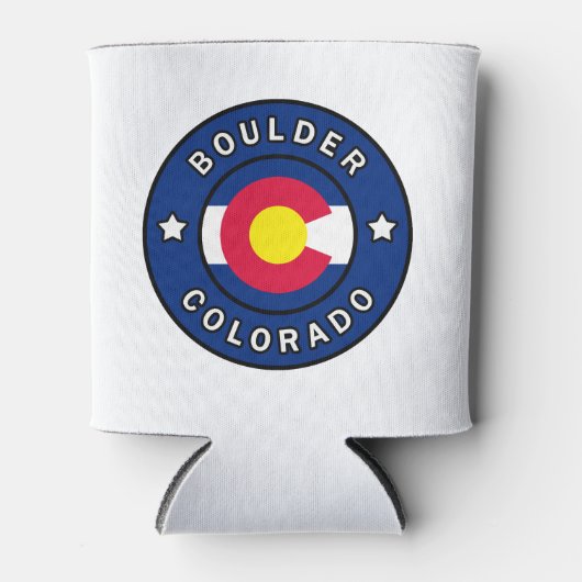 Boulder Colorado Blikjeskoeler (Voorkant)