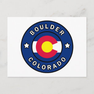 Boulder Colorado Briefkaart