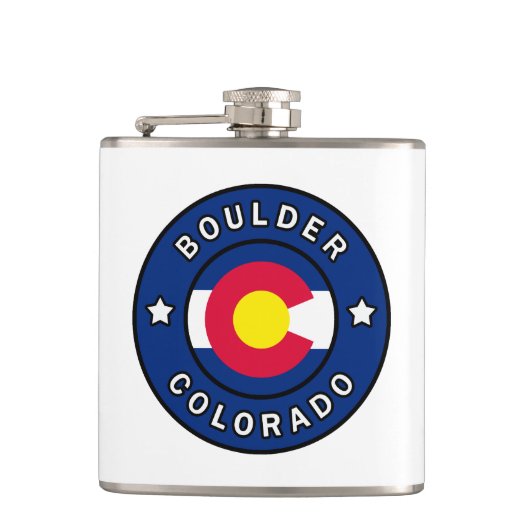 Boulder Colorado Heupfles (Voorkant)