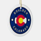 Boulder Colorado Keramisch Ornament (Rechts)