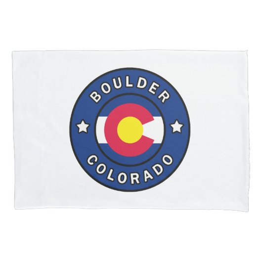 Boulder Colorado Kussensloop (Voorkant)