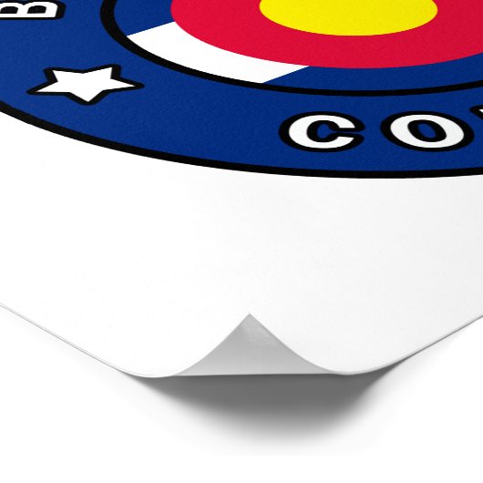 Boulder Colorado Poster (Hoek)