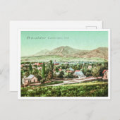 BOULDER COLORADO - ROCKY MOUNTAINS BRIEFKAART (Voorkant / Achterkant)