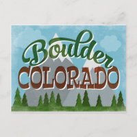 Boulder Colorado Snowy Mountains