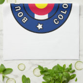 Boulder Colorado Theedoek (Gevouwen)